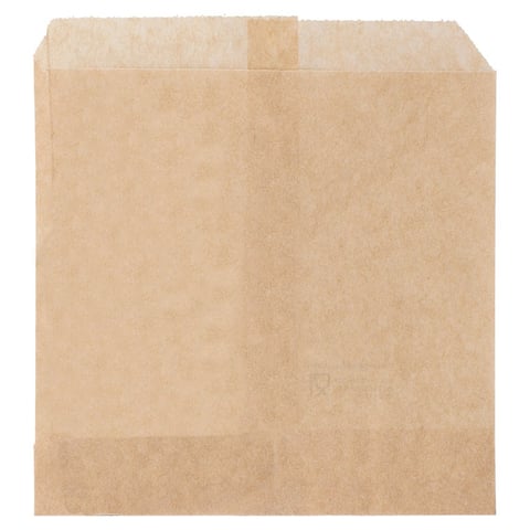 SACCHETTI PER FRITTURA PFAS FREE  34 G/M2 12x12 CM NATURALE PERGAMANA ANTIGRASSI (1000 UNITÀ)