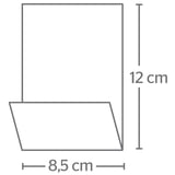 TOVAGLIOLI MINI SERVIS ECOLABEL 1 VELO 'VOLARE' 20 G/M2 17x17 CM BIANCO CELLULOSA (9600 UNITÀ)