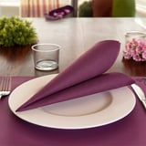 TOVAGLIOLI ECOLABEL DOUBLE POINT  18 G/M2 39x39 CM PRUGNA TISSUE (1200 UNITÀ)