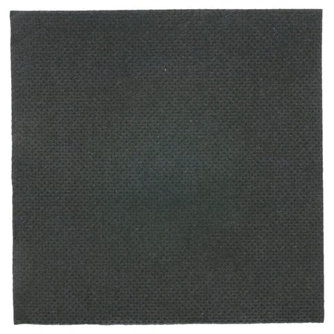 TOVAGLIOLI ECOLABEL DOUBLE POINT  18 G/M2 20x20 CM NERO TISSUE (2400 UNITÀ)