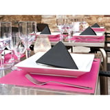 TOVAGLIOLI ECOLABEL DOUBLE POINT  18 G/M2 39x39 CM NERO TISSUE (1200 UNITÀ)