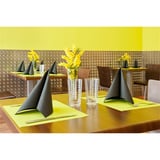 TOVAGLIOLI ECOLABEL DOUBLE POINT  18 G/M2 39x39 CM NERO TISSUE (1200 UNITÀ)