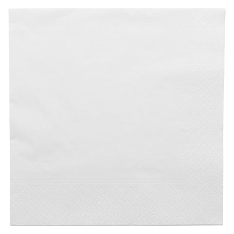 TOVAGLIOLI ECOLABEL 2 VELI  18 G/M2 39x39 CM BIANCO TISSUE (1600 UNITÀ)