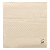 TOVAGLIOLI ECOLABEL 1 VELO FEEL GREEN  23 G/M2 33x33 CM NATURALE TISSUE RICICLATO (3000 UNITÀ)
