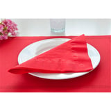 TOVAGLIOLI ECOLABEL 2 VELI  18 G/M2 39x39 CM ROSSO TISSUE (1600 UNITÀ)