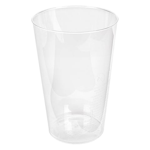 BICCHIERE INIETTATO  300 ML Ø 7,8/5,6x11,8 CM TRASPARENTE PS (500 UNITÀ)