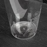 BICCHIERE INIETTATO  300 ML Ø 7,8/5,6x11,8 CM TRASPARENTE PS (500 UNITÀ)