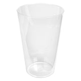 BICCHIERE INIETTATO  400 ML Ø 8,5/6x13 CM TRASPARENTE PS (500 UNITÀ)