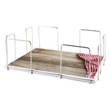 DISTRIBUTORE TOVAGLIOLI   44x33,5x15 CM ARGENTO ACCIAIO INOX (1 UNITÀ)