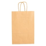 SACCHETTI SOS CON MANICI  80 G/M2 20+10x29 CM NATURALE KRAFT (250 UNITÀ)