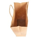 SACCHETTI SOS CON MANICI  80 G/M2 20+10x29 CM NATURALE KRAFT (250 UNITÀ)