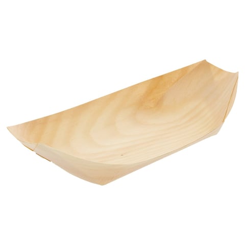 BARCHETTE IN FOGLIA DI PIOPPO WOOD  19,5x10x2,5 CM NATURALE LEGNO (1000 UNITÀ)