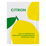SALVIETTE RINFRESCANTE CITRON 45 G/M2 6x8 CM BIANCO CELLULOSA (2000 UNITÀ)
