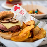 STEAK MARKER - AL SANGUE   8 CM BIANCO LEGNO (100 UNITÀ)
