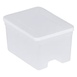 VASCHETTE + COPERCHI  220 ML 9x6,5x5 CM TRASLUCIDO PP (240 UNITÀ)