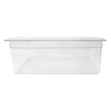 CONTENITORE GASTRONORM 1/1  25 L 53x32,5x20 CM TRASPARENTE POLICARBONATO (1 UNITÀ)