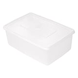 RECIPIENTE PER ALIMENTI + COPERCHIO INCLUSO  3150 ML 26x18x10 CM BIANCO PP (1 UNITÀ)
