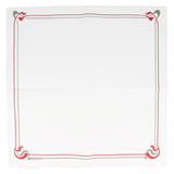 TOVAGLIOLI DOUBLE POINT 'MAXIM BORDEAUX' 18 G/M2 40x40 CM BIANCO TISSUE (1200 UNITÀ)
