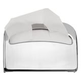 DISTRIBUTORE LUSSO COPRISEDILE "W.C."   41,7x29x5 CM ARGENTO METAL (1 UNITÀ)