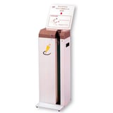 MACCHINA PER BUSTE COPRI OMBRELLI   30,5x17,8x83 CM BIANCO FERRO (1 UNITÀ)