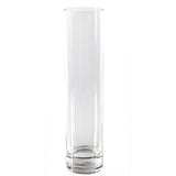 DECORAZIONE GIGANTE - CILINDRO   Ø 10x40 CM TRASPARENTE CRISTAL (1 UNITÀ)