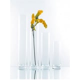 DECORAZIONE GIGANTE - CILINDRO   Ø 10x40 CM TRASPARENTE CRISTAL (1 UNITÀ)