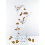 DECORAZIONE GIGANTE - COPPA MARTINI   Ø 31x80 CM TRASPARENTE CRISTAL (1 UNITÀ)