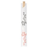 BACCHETTE CINESI IMBUSTATE BAMBOO  20 CM NATURALE BAMBÙ (100 UNITÀ)