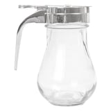 DISTRIBUTORI DI SCIROPPO  220 ML 7x7x9,3 CM TRASPARENTE CRISTAL (1 UNITÀ)