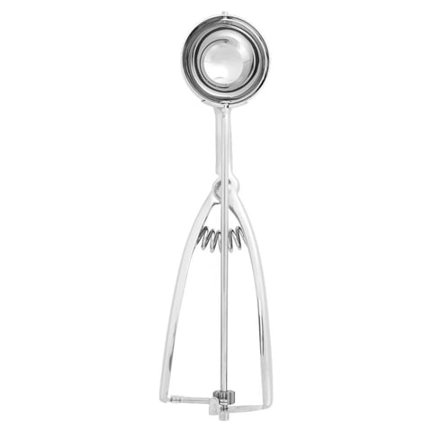 PINZE PER GELATO 20 PALLE x LITRO  55 ML 5,5x22 CM ARGENTO ACCIAIO INOX (1 UNITÀ)