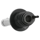 2 U. VERSATORI SENZA DOSAGGIO CON COPERCHIO   Ø 3x9 CM ARGENTO ACCIAIO INOX (1 UNITÀ)