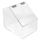 DISPLAY PER ALIMENTI SFUSI   20x25x26 CM TRASPARENTE ACRILICO (1 UNITÀ)