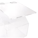 DISPLAY PER ALIMENTI SFUSI   20x25x26 CM TRASPARENTE ACRILICO (1 UNITÀ)