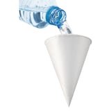 CONI ACQUA  120 ML 120 G/M2 Ø 6,4x8,7 CM BIANCO CARTA (5000 UNITÀ)