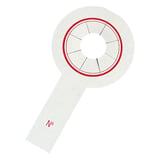 COLLARE PER BOTTIGLIE  350 G/M2 13+7x5 CM BIANCO CARTONE (1000 UNITÀ)