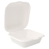 CONTENITORI HAMBURGER BIONIC 450 ML 15,2x15x8,4 CM BIANCO BAGASSA (600 UNITÀ)