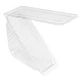 CONTENITORE TRIANGOLO PER SANDWICH STANDARD   11x11x5,5 CM TRASPARENTE RPET (600 UNITÀ)