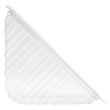 CONTENITORE TRIANGOLO PER SANDWICH STANDARD   11x11x5,5 CM TRASPARENTE RPET (600 UNITÀ)