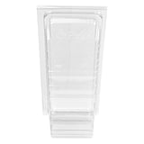 CONTENITORE TRIANGOLO PER SANDWICH STANDARD   11x11x5,5 CM TRASPARENTE RPET (600 UNITÀ)