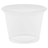 TERRINA PICCOLA PER MICROONDE  30 ML Ø4,5x3,3 CM TRASPARENTE PP (2500 UNITÀ)