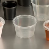 TERRINA PICCOLA PER  MICROONDE  60 ML Ø6,2x3,2 CM TRASPARENTE PP (2500 UNITÀ)