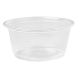 TERRINA PICCOLA PER MICROONDE  100 ML Ø7,4x3,5 CM TRASPARENTE PP (2500 UNITÀ)