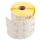 1000 U. ETICHETTE SIGILLANTI "WC"   3x15 CM BIANCO ADESIVO (1 UNITÀ)