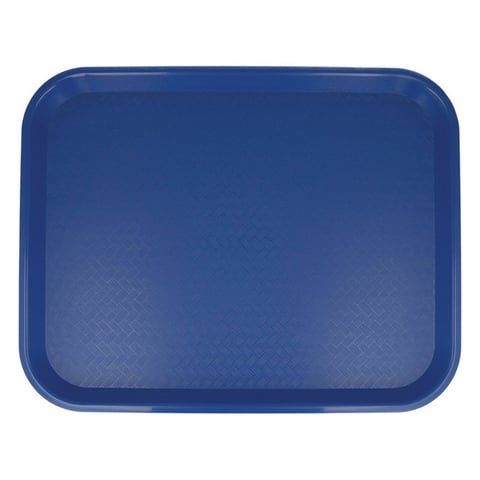 VASSOIO FAST FOOD   35,5x45,3x2,4 CM BLU PP (1 UNITÀ)