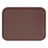 VASSOIO ANTISCIVOLO RETTANGOLARE   51x38 CM MARRONE PP (1 UNITÀ)