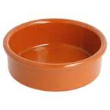 CIOTOLINE PER SNACKS  100 ML Ø 8,95x2,9 CM MARRONE ROSSO CERAMICA (42 UNITÀ)