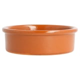 CIOTOLINE PER SNACKS  100 ML Ø 8,95x2,9 CM MARRONE ROSSO CERAMICA (42 UNITÀ)