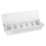 DISPENSER PER CONDIMENTI 6 SCOMPART.   49,5x15,7x9 CM CROMATO PS (1 UNITÀ)