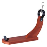 PORTA PROSCIUTTO CLASICO   37,5x16,5x36 CM NOCE LEGNO (1 UNITÀ)