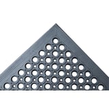 ZERBINO ANTIFATICA   152,4x91,4x1,2 CM NERO GOMMA (1 UNITÀ)